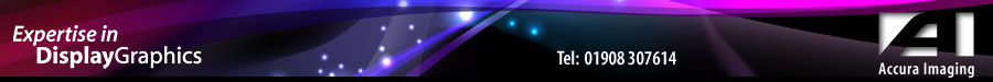 Accura Imaging Ltd - Expertise in Display Graphics. Established 1993. Based in Milton Keynes, Buckinghamshire, United Kingdom.
