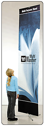 Multimaster banner stand 3.0m high