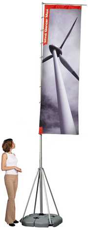 Wind Dancer banner stand