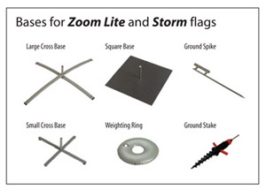 Zoom Lite and Storm bases