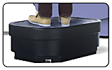 Standing on case lid